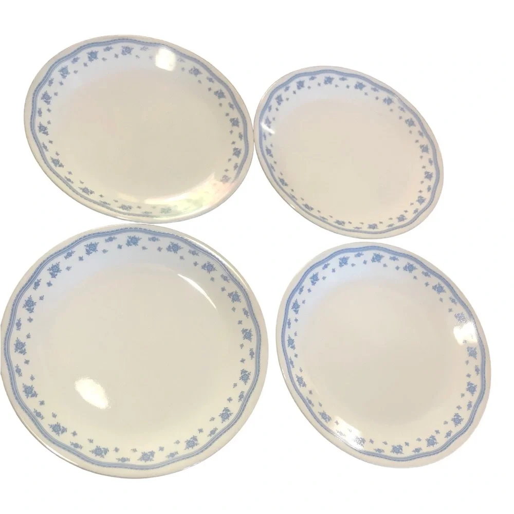 Morning Glory Set of (4) Corelle 10